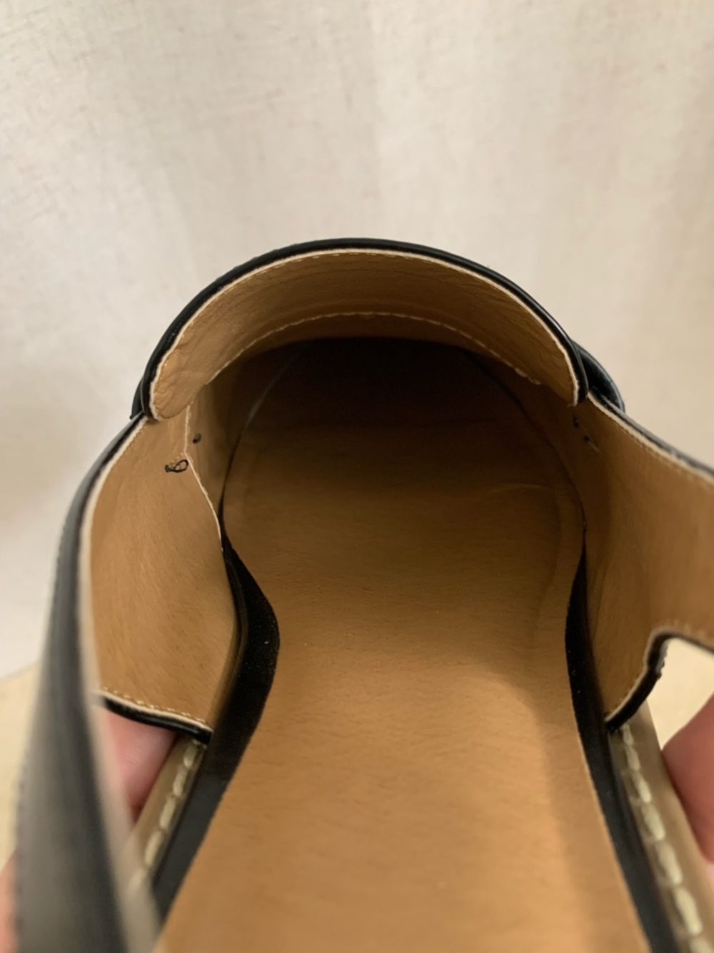 Dolce Vita Cancun Patent Leather Slingback Lug Sole Loafer Chunky Block Heel 9 - Picture 6 of 10